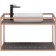 Консоль подвесная Allen Brau LIBERTY 90 медь браш 1.33003.60
