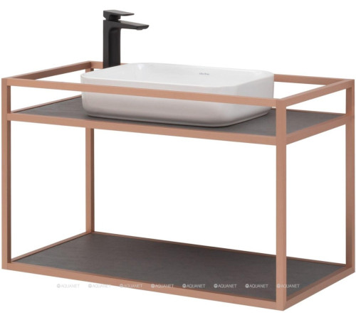 Консоль подвесная Allen Brau LIBERTY 90 медь браш 1.33003.60