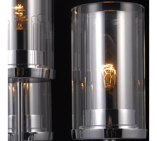 Настольная лампа декоративная Natali Kovaltseva Helsinki II HELSINKI II 79012-3T CHROME