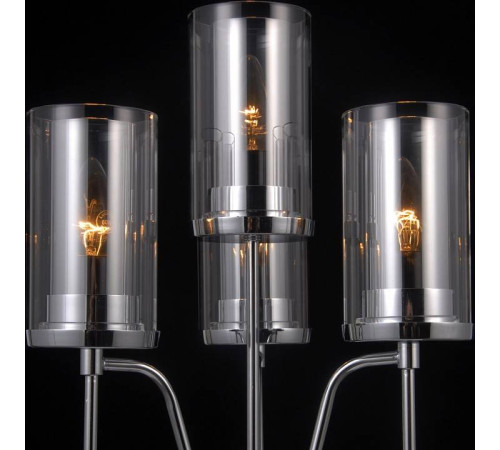 Настольная лампа декоративная Natali Kovaltseva Helsinki II HELSINKI II 79012-3T CHROME