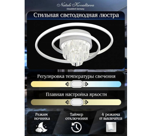 Накладной светильник Natali Kovaltseva LED LAMPS 81115/1C