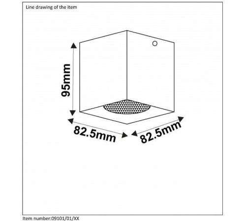 Накладной светильник Lucide Bodi 09101/01/30
