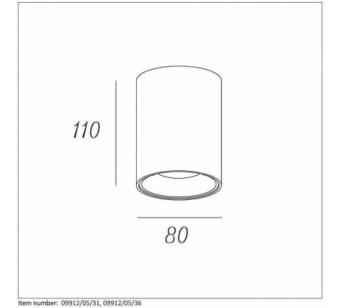 Накладной светильник Lucide Bentoo-Led 09912/05/31