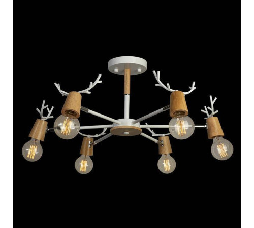 Люстра на штанге Loft it Sven 10024/6 White