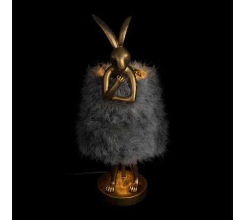 Настольная лампа декоративная Loft it Lapine 10315/A Grey fluff