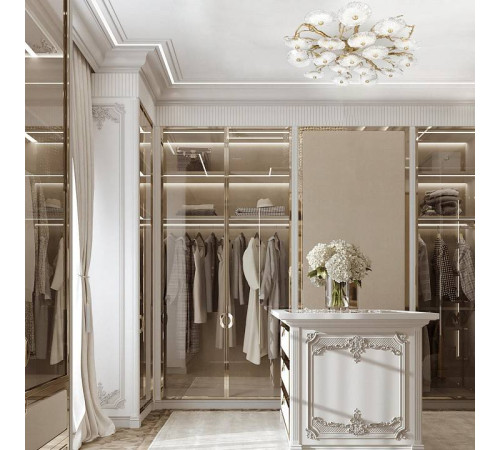 Потолочная люстра Loft it Bloom 10352/1000C AB