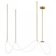 Подвесной светильник Loft it Thread 10388P/C Brass