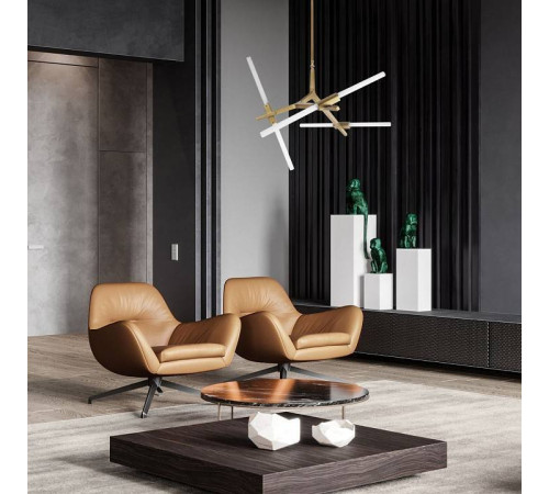 Люстра на штанге Loft it Agnes 10399/6 GD