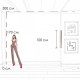 Накладной светильник Loft it Mondrian 10408W/1000