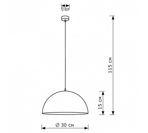 Подвесной светильник Lighthall Amber 30 LH032018