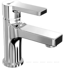 Смеситель для умывальника Lemark Aura монолитный хром LM0606CH