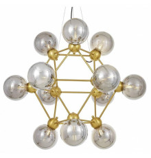 Подвесная люстра LUMINA DECO Zodiak LDP 160N-12 MD+GY