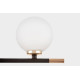 Бра LUMINA DECO Marsiada LDW 6033N-2 RT BK+FGD