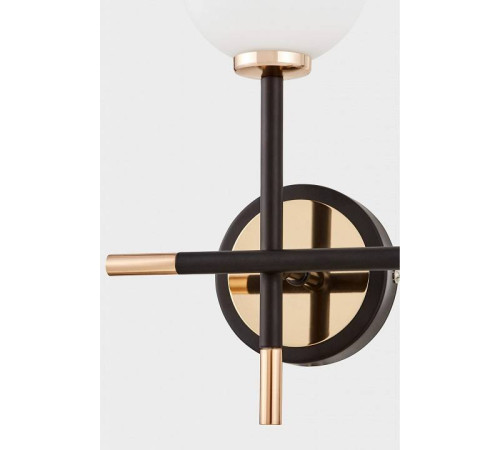 Бра LUMINA DECO Marsiada LDW 6033N-2 RT BK+FGD