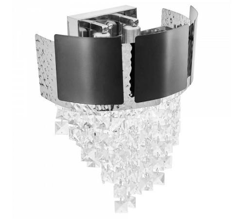 Накладной светильник LUMINA DECO MOLINA LDW 7045-2 BK+CHR
