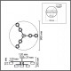 Люстра на штанге Lumion NATALINA 8349/6C