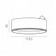 Плафон металлический Lightstar Alta Pro 215646