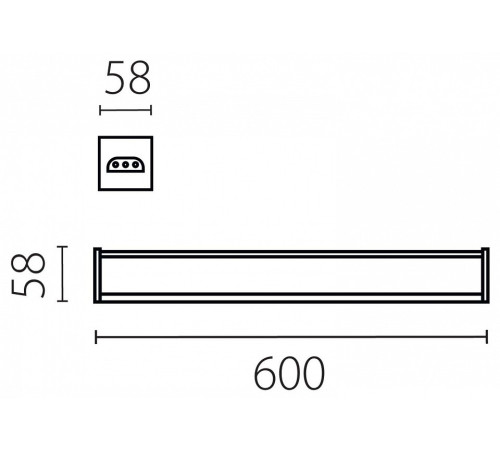 Модульный светильник Lightstar Trito 456247