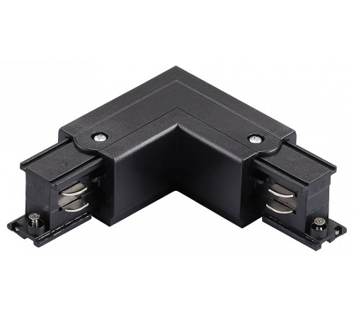 Соединитель угловой L-образный для треков накладных Lightstar Quattro 504127-FRPS