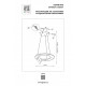 Подвесная люстра Lightstar Dive 740447