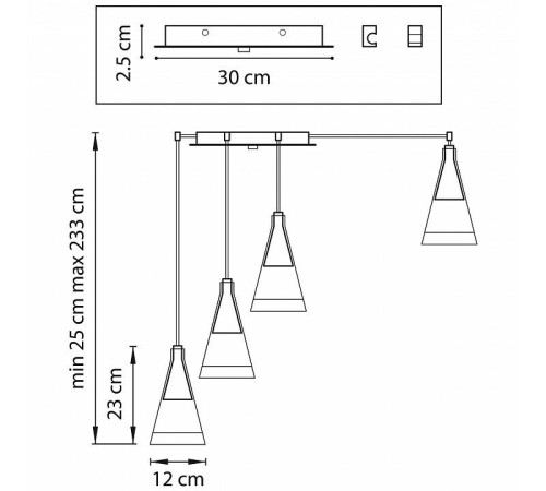 Подвесной светильник Lightstar Cone 757067