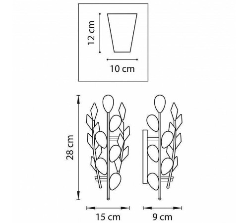 Бра Lightstar Isabelle 791612