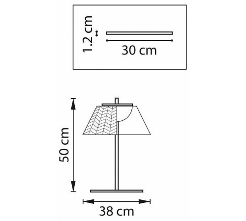 Настольная лампа декоративная Lightstar Napoli 794918