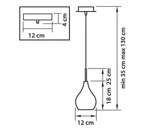 Подвесной светильник Lightstar Pentola 803030