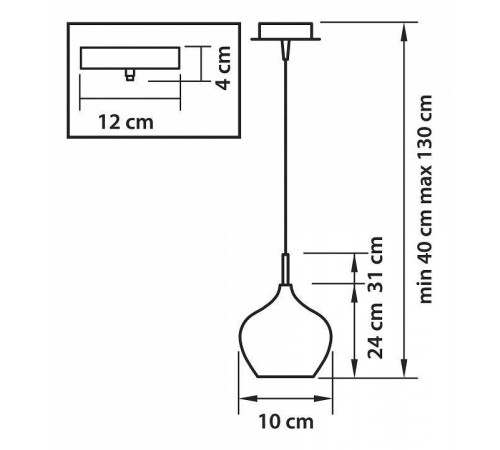 Подвесной светильник Lightstar Pentola 803040