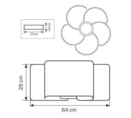 Потолочная люстра Lightstar Pittore 811050