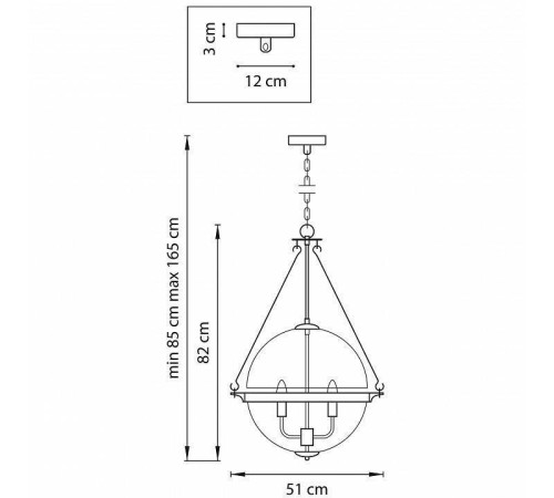 Подвесной светильник Lightstar Modena 816044