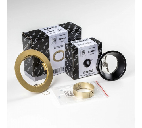 Встраиваемый светильник Lightstar Domino D61307GMOD