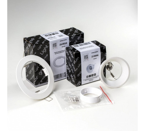 Встраиваемый светильник Lightstar Domino D61606WMOD