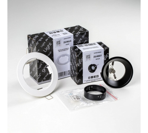 Встраиваемый светильник Lightstar Domino D61607BMOD