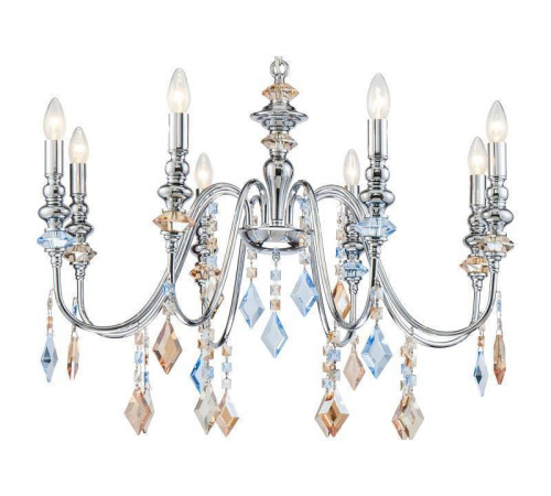 Подвесная люстра Lucia Tucci Maya MAYA 4450.8 chrome