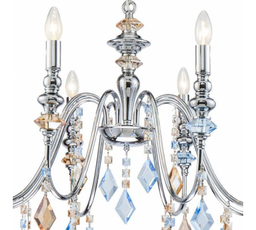 Подвесная люстра Lucia Tucci Maya MAYA 4450.8 chrome