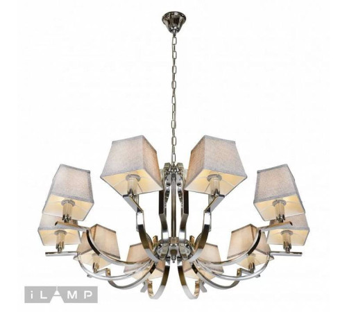 Подвесная люстра iLamp Hilton 6943-10 CR