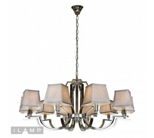 Подвесная люстра iLamp Hilton 6943-10 CR