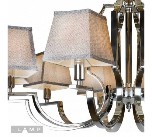 Подвесная люстра iLamp Hilton 6943-10 CR
