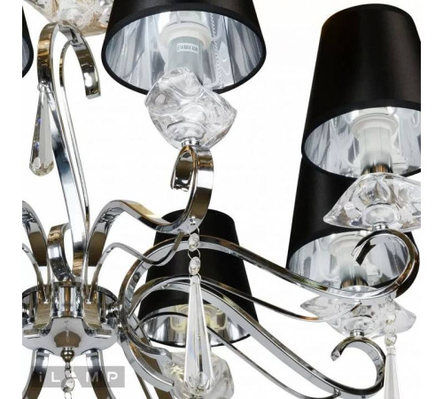 Подвесная люстра iLamp Stella RM1684/8CR