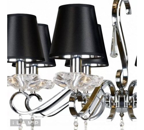 Подвесная люстра iLamp Stella RM1684/8CR