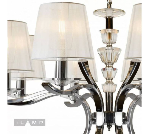 Подвесная люстра iLamp Omega RM5231/8CR