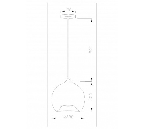 Подвесной светильник Moderli Laura V11528-1P