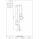 Подвесная люстра Moderli Glaze V11702-PL