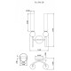 Бра Moderli Illis V11794-2W