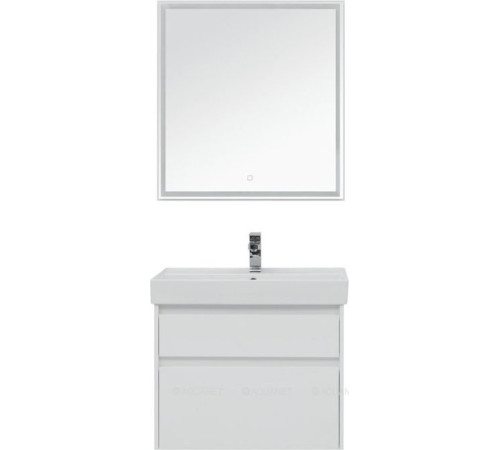 Набор мебели для ванной Aquanet Nova Lite 75 2 ящика белый глянец 00242903