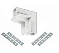 Соединитель угловой внутренний для треков встраиваемых MyFar  MT0200-CLW-W