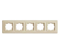 Рамка на 5 постов Mono Electric Despina 102-170000-164