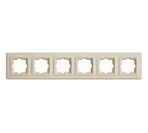Рамка на 6 постов Mono Electric Despina 102-170000-166