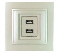 Розетка USB Mono Electric Despina 102-252505-178